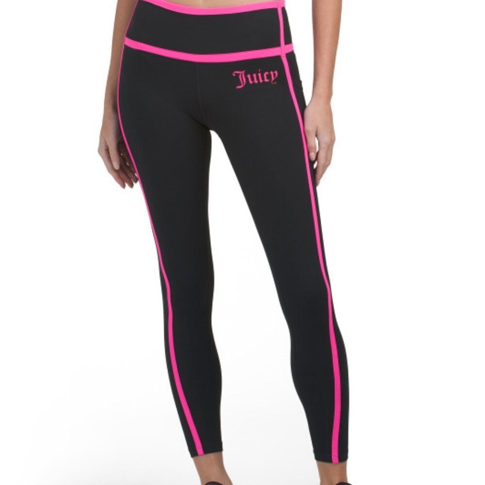 JUICY COUTURE Leggings With Contrast Piping
